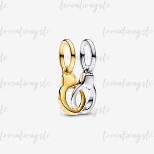 Pandora Openable & Splittable Handcuffs Dangle Charm